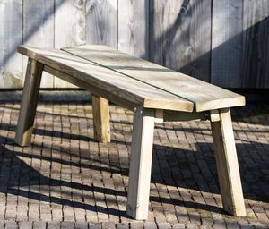 contemporary garden bench