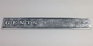 door signage plate