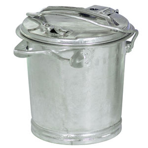 sheet steel trash can