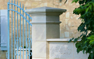 engineered stone engineered stone pillar for fence