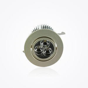 recessed ceiling spotlight / indoor / LED / round