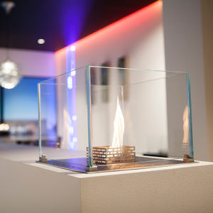 round bioethanol burner