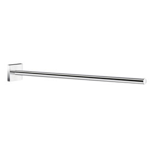 1-bar towel rack / wall-mounted / chrome-plated brass / for hotels