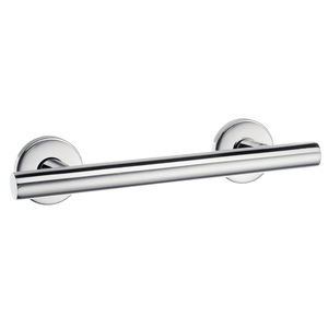 brushed stainless steel grab bar