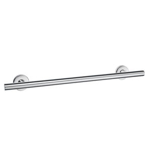 brushed stainless steel grab bar