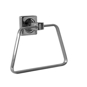 towel ring / wall-mounted / stainless steel / for hotels