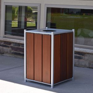 public trash can