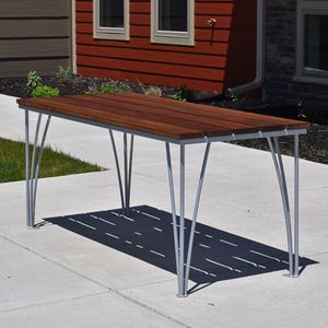 contemporary picnic table