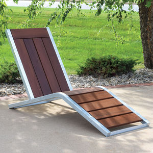 contemporary sun lounger