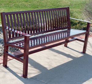 contemporary public bench 1