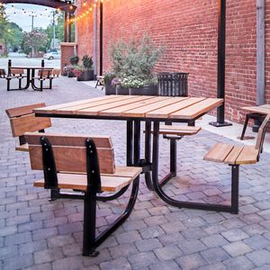 contemporary picnic table