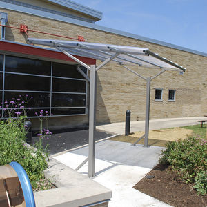 steel cycle shelter