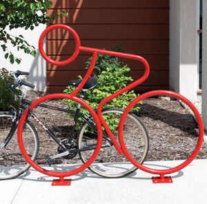 galvanized steel bike rack