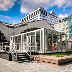 square marquee tent