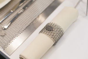 stainless steel napkin ring