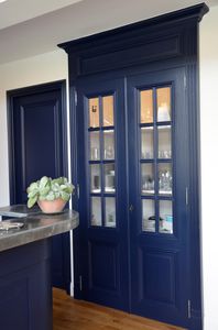 interior door / swing / sliding / solid wood