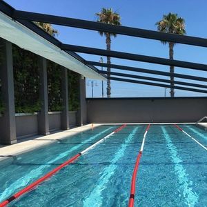 wall-mounted pergola