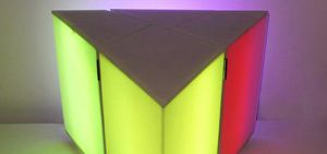 contemporary light column
