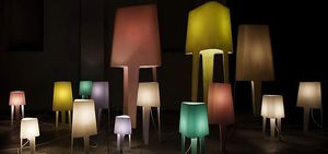 floor-standing lamp / original design / Corian®