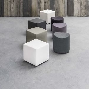 contemporary pouf