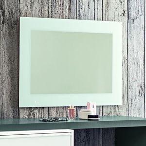 wall-mounted mirror
