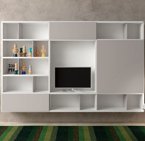 contemporary TV wall unit