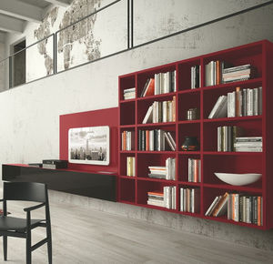 contemporary TV wall unit
