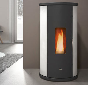 pellet heating stove
