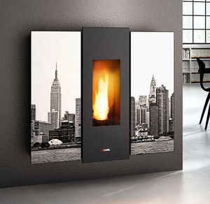 pellet heating stove