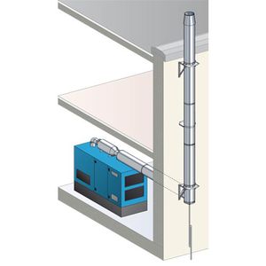 stainless steel smoke flue