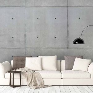 original design wallpaper / panoramic / concrete look / non-woven