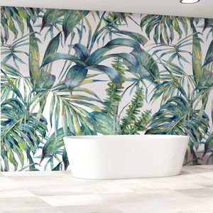 contemporary wallpaper / floral / nature pattern / non-woven