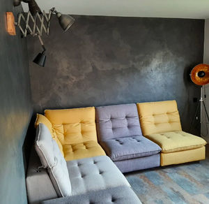 custom-made waxed concrete