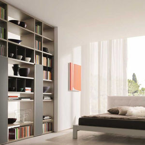 ceiling mounted curtain track / wall-mounted / cord-operated / for drapes