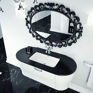 double washbasin cabinet