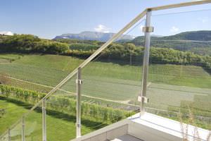 glass railing