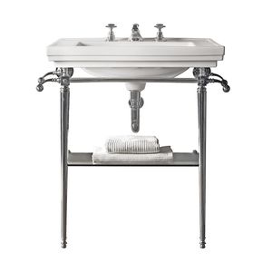 nickel washbasin stand