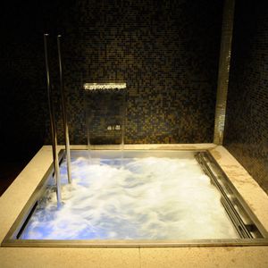built-in swim spa