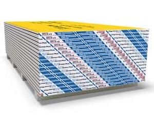 water-repellent plasterboard