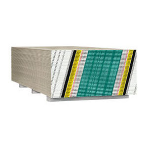 reinforced plasterboard / fire-retardant / wall-mounted / smooth