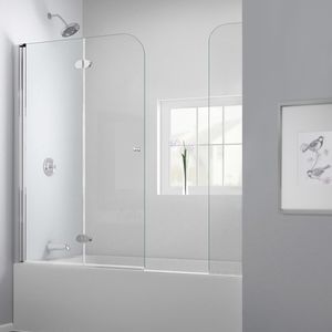folding bath screen
