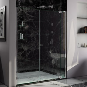 pivoting shower screen