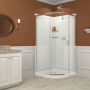 tempered glass shower