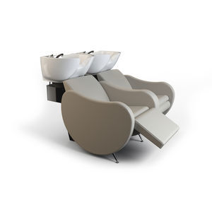 shampoo chair with footrest