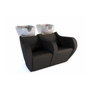 shampoo chair with footrest