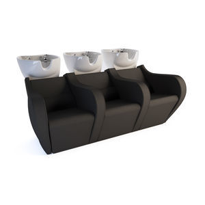 shampoo chair with footrest