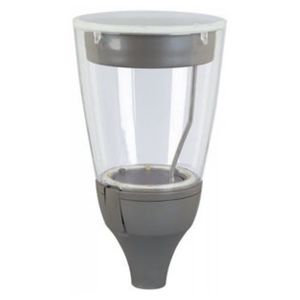 urban lamppost / contemporary / cast aluminum / methacrylate