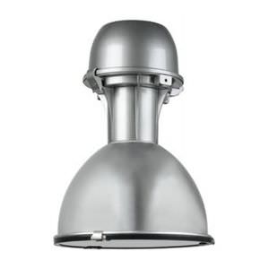 hanging light fixture / HID / round / stainless steel