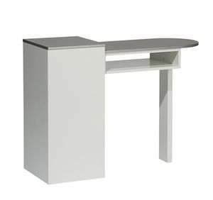 wooden reception desk / for hairdressers