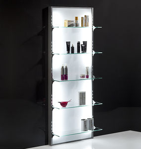 wall-mounted display rack
